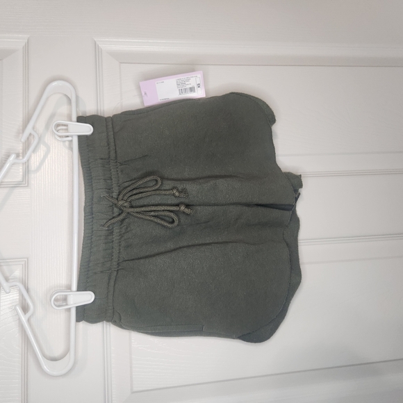 Kids Olive Green Shorts - Picture 1 of 2